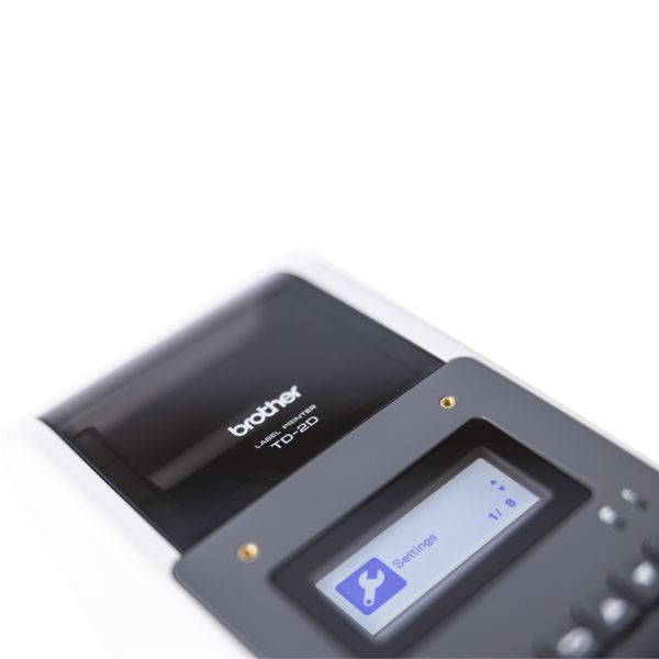 Brother TD-2350D203 labelprinter Direct thermisch 203 x 203 DPI 152 mm/sec Bedraad en draadloos Ethernet LAN Wifi Bluetooth (TD2350D203Z1)