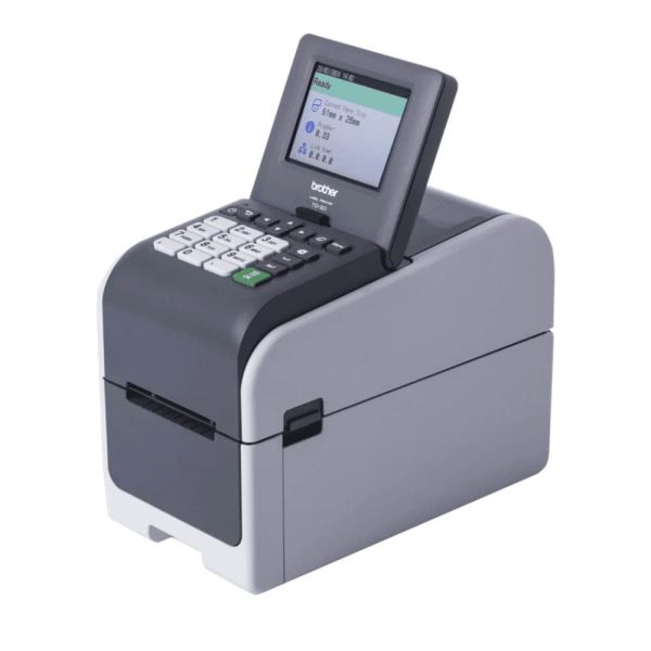 Brother TD-2350DSA203 labelprinter Direct thermisch 203 x 203 DPI 152 mm/sec Bedraad en draadloos Ethernet LAN Wifi Bluetooth (TD2350DSA203Z1)