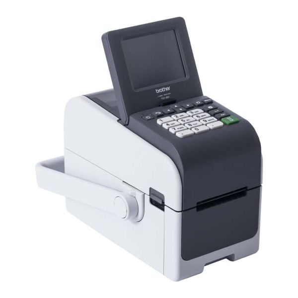 Brother TD-2350DSAH300 labelprinter Direct thermisch 300 x 300 DPI 152 mm/sec Bedraad en draadloos Ethernet LAN Wifi Bluetooth (TD2350DSAH300Z1)