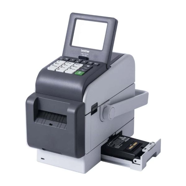 Brother TD-2350DSAH300 labelprinter Direct thermisch 300 x 300 DPI 152 mm/sec Bedraad en draadloos Ethernet LAN Wifi Bluetooth (TD2350DSAH300Z1)