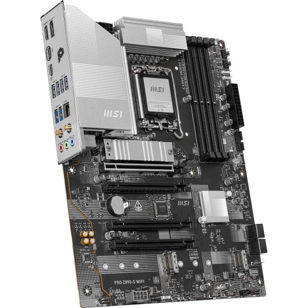 MSI PRO Z890-S WIFI moederbord Intel Z890 LGA 1851 (Socket V1) ATX (7E54-001R) MSI PRO Z890-S WIFI moederbord Intel Z890 LGA 1851 (Socket V1) ATX (7E54-001R)