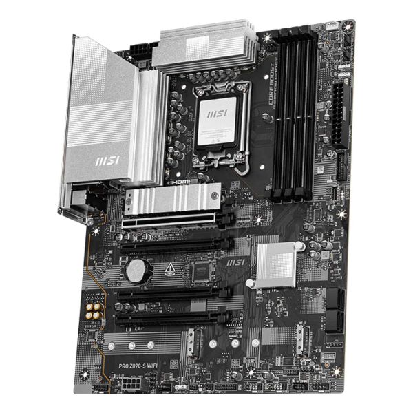 MSI PRO Z890-S WIFI moederbord Intel Z890 LGA 1851 (Socket V1) ATX (7E54-001R) MSI PRO Z890-S WIFI moederbord Intel Z890 LGA 1851 (Socket V1) ATX (7E54-001R)