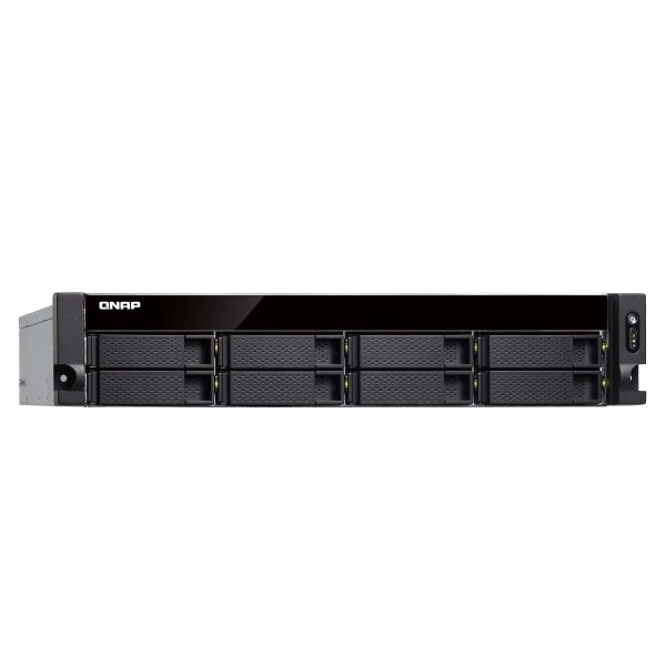 QNAP TS-877XU-RP NAS Rack (2U) AMD Ryzen™ 5 2600 8 GB DDR4 QNAP Turbo System Zwart, Grijs (TS-877XU-RP-3600-8G)