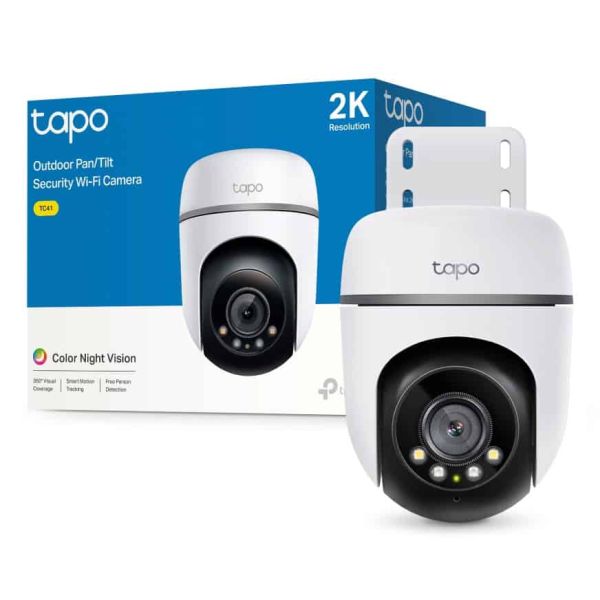 TP-Link Tapo TC41 V2 Bolvormig IP-beveiligingscamera Binnen & buiten 2304 x 1296 Pixels Plafond/muur/paal (TC41)