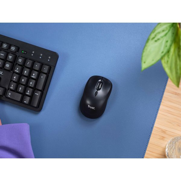 Trust Yvi+ muis Universeel Ambidextrous RF-draadloos + Bluetooth Optisch 1600 DPI (25440)