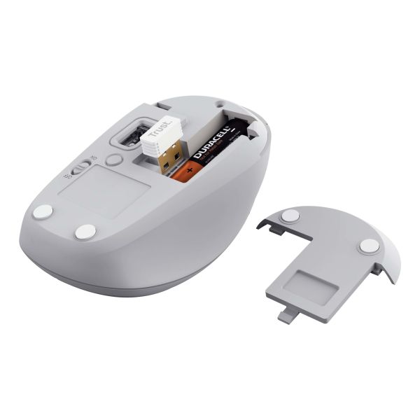 Trust Yvi+ muis Universeel Ambidextrous RF-draadloos + Bluetooth Optisch 1600 DPI (25454)