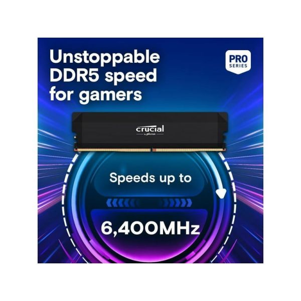 Crucial Pro DDR5 32GB 6400MHz CL38 2x16GB (CP2K16G64C38U5B)