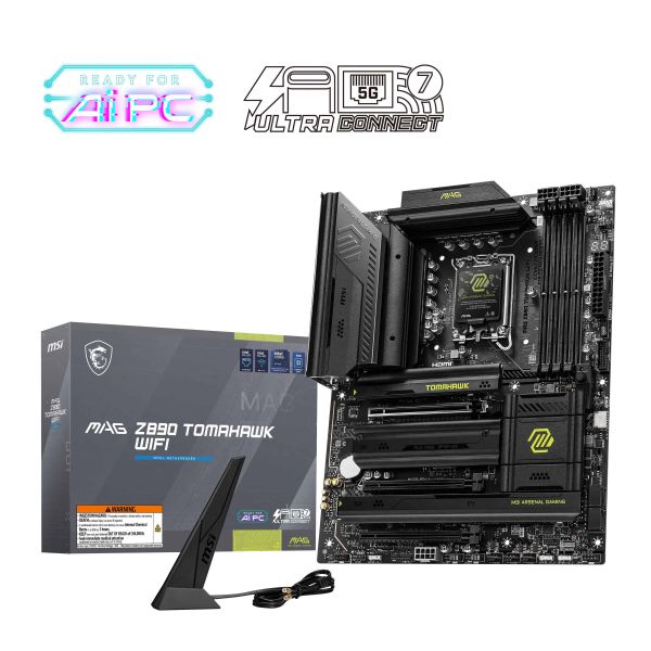 MSI MAG Z890 TOMAHAWK WIFI moederbord Intel Z890 LGA 1851 (Socket V1) ATX (7E32-001R)