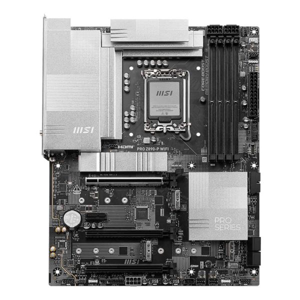 MSI PRO Z890-P WIFI moederbord Intel Z890 LGA 1851 (Socket V1) ATX (7E34-001R) MSI PRO Z890-P WIFI moederbord Intel Z890 LGA 1851 (Socket V1) ATX (7E34-001R)
