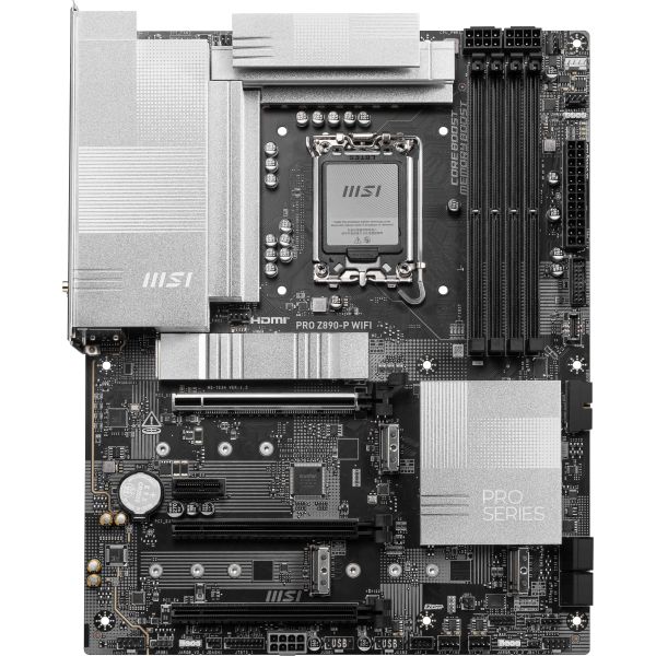 MSI PRO Z890-P WIFI moederbord Intel Z890 LGA 1851 (Socket V1) ATX (7E34-001R) MSI PRO Z890-P WIFI moederbord Intel Z890 LGA 1851 (Socket V1) ATX (7E34-001R)