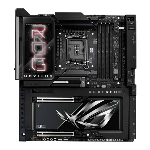 ASUS ROG MAXIMUS Z890 EXTREME Intel Z890 LGA 1851 (Socket V1) Verlengd ATX (90MB1IA0-M0EAY0) ASUS ROG MAXIMUS Z890 EXTREME Intel Z890 LGA 1851 (Socket V1) Verlengd ATX (90MB1IA0-M0EAY0)