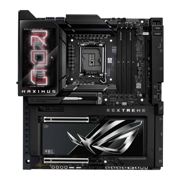 ASUS ROG MAXIMUS Z890 EXTREME Intel Z890 LGA 1851 (Socket V1) Verlengd ATX (90MB1IA0-M0EAY0) ASUS ROG MAXIMUS Z890 EXTREME Intel Z890 LGA 1851 (Socket V1) Verlengd ATX (90MB1IA0-M0EAY0)