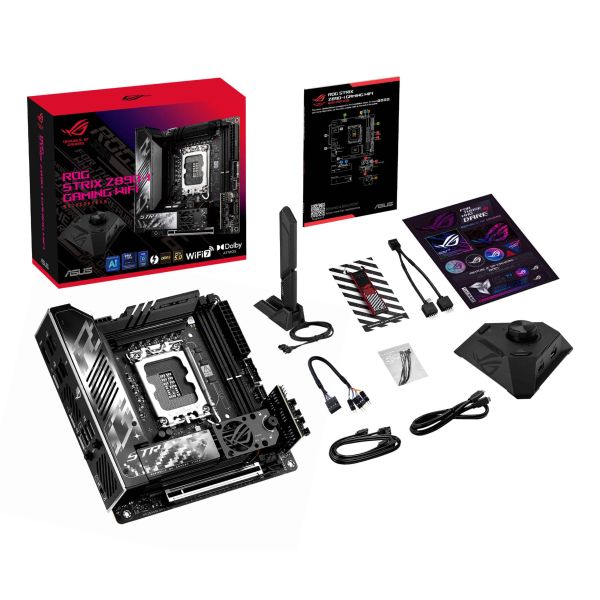 ASUS ROG STRIX Z890-I GAMING WIFI Intel Z890 LGA 1851 (Socket V1) mini ITX (90MB1IC0-M0EAY0)