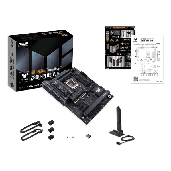 ASUS TUF GAMING Z890-PLUS WIFI Intel Z890 LGA 1851 (Socket V1) ATX (90MB1IQ0-M0EAY0)