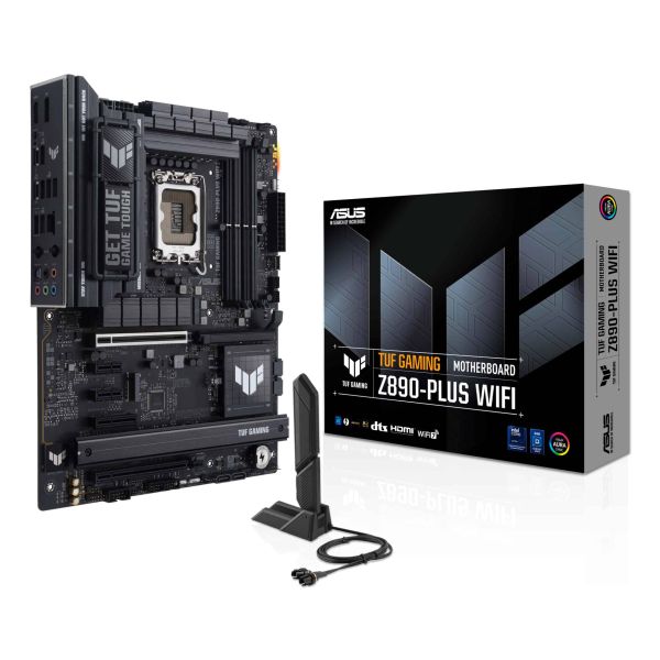 ASUS TUF GAMING Z890-PLUS WIFI Intel Z890 LGA 1851 (Socket V1) ATX (90MB1IQ0-M0EAY0) ASUS TUF GAMING Z890-PLUS WIFI Intel Z890 LGA 1851 (Socket V1) ATX (90MB1IQ0-M0EAY0)