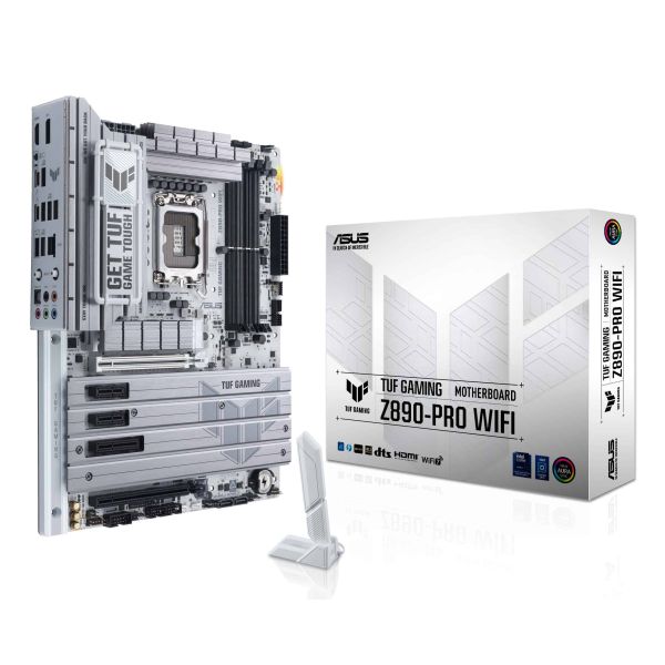 ASUS TUF GAMING Z890-PRO WIFI Intel Z890 LGA 1851 (Socket V1) ATX (90MB1IR0-M0EAY0)