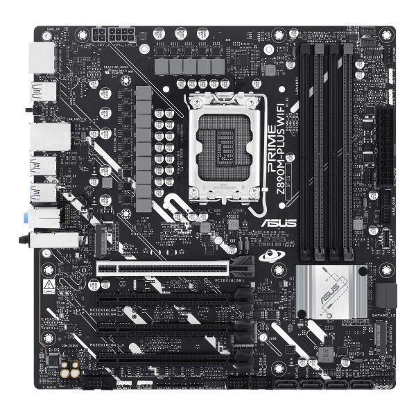 ASUS PRIME Z890M-PLUS WIFI Intel Z890 LGA 1851 (Socket V1) micro ATX (90MB1J80-M0EAY0) ASUS PRIME Z890M-PLUS WIFI Intel Z890 LGA 1851 (Socket V1) micro ATX (90MB1J80-M0EAY0)