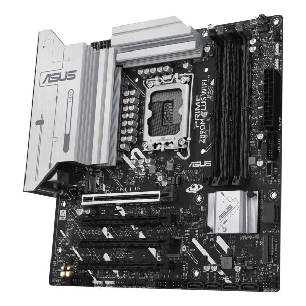 ASUS PRIME Z890M-PLUS WIFI Intel Z890 LGA 1851 (Socket V1) micro ATX (90MB1J80-M0EAY0) ASUS PRIME Z890M-PLUS WIFI Intel Z890 LGA 1851 (Socket V1) micro ATX (90MB1J80-M0EAY0)