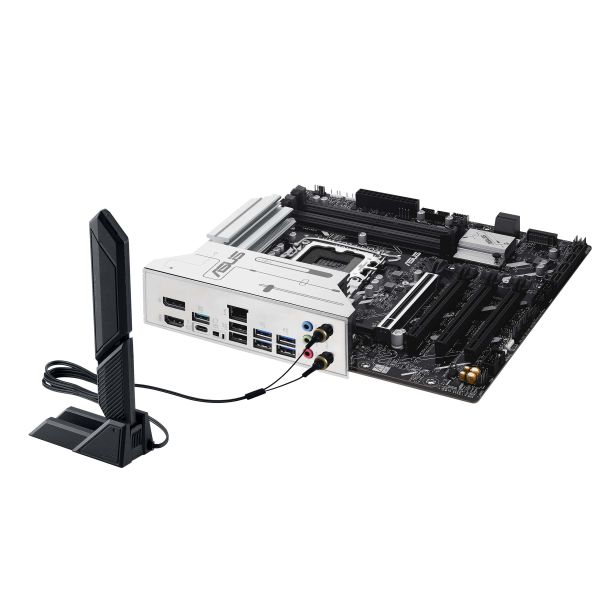 ASUS PRIME Z890M-PLUS WIFI Intel Z890 LGA 1851 (Socket V1) micro ATX (90MB1J80-M0EAY0) ASUS PRIME Z890M-PLUS WIFI Intel Z890 LGA 1851 (Socket V1) micro ATX (90MB1J80-M0EAY0)
