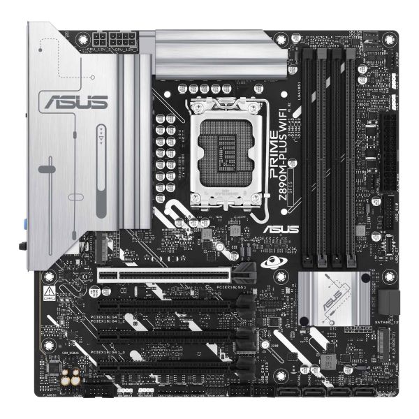 ASUS PRIME Z890M-PLUS WIFI Intel Z890 LGA 1851 (Socket V1) micro ATX (90MB1J80-M0EAY0)
