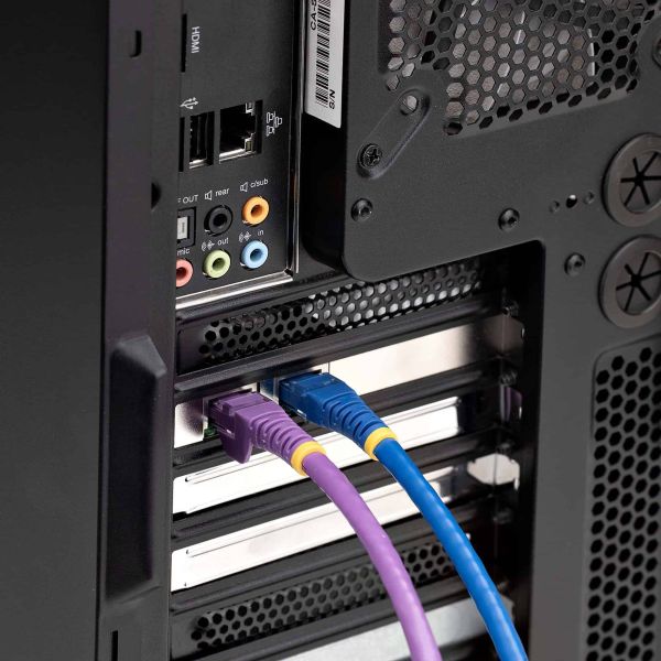 StarTech.com 2-Port Gigabit PCIe Ethernet Adapter Kaart, 1Gbps PCIe Netwerkkaart, 10/100/1000Mbps PCI Express NIC, Dual Realtek RTL8111H, Windows en Linux, TAA (ST1000SPEXD4T)