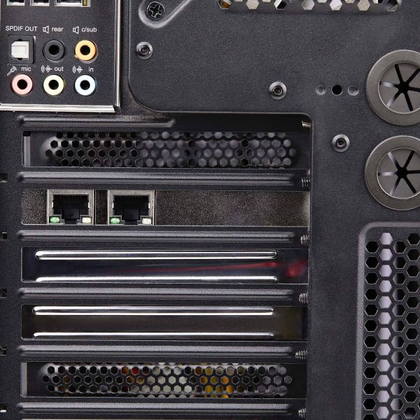 StarTech.com 2-Port Gigabit PCIe Ethernet Adapter Kaart, 1Gbps PCIe Netwerkkaart, 10/100/1000Mbps PCI Express NIC, Dual Realtek RTL8111H, Windows en Linux, TAA (ST1000SPEXD4T)