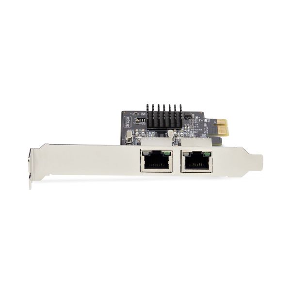 StarTech.com 2-Port Gigabit PCIe Ethernet Adapter Kaart, 1Gbps PCIe Netwerkkaart, 10/100/1000Mbps PCI Express NIC, Dual Realtek RTL8111H, Windows en Linux, TAA (ST1000SPEXD4T) StarTech.com 2-Port Gigabit PCIe Ethernet Adapter Kaart, 1Gbps PCIe Netwerkkaart, 10/100/1000Mbps PCI Express NIC, Dual Realtek RTL8111H, Windows en Linux, TAA (ST1000SPEXD4T)
