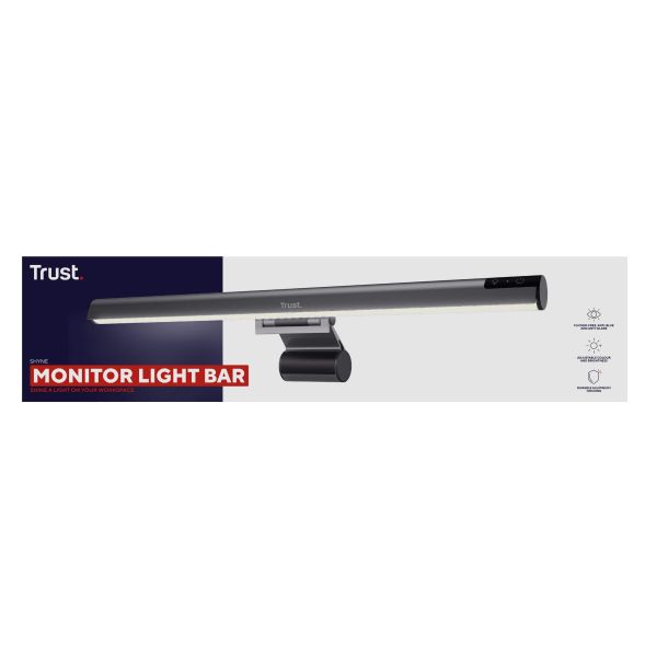 Trust Shyne tafellamp Niet-verwisselbare lamp(en) Zwart (25483)