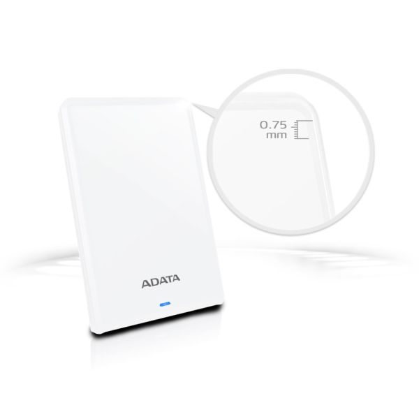 ADATA HV620S externe harde schijf 2 TB 2.5" Micro-USB B 3.2 Gen 1 (3.1 Gen 1) Wit (AHV620S-2TU31-CWH)