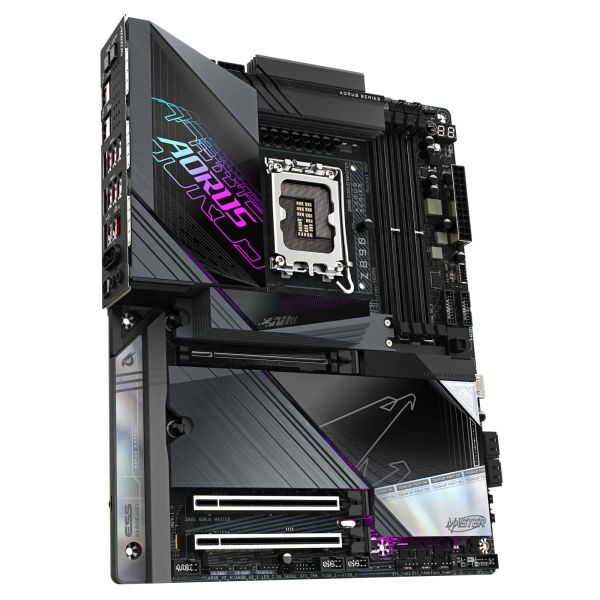 GIGABYTE Z890 AORUS MASTER moederbord Intel Z890 LGA 1851 (Socket V1) ATX (Z890 AORUS MASTER) GIGABYTE Z890 AORUS MASTER moederbord Intel Z890 LGA 1851 (Socket V1) ATX (Z890 AORUS MASTER)