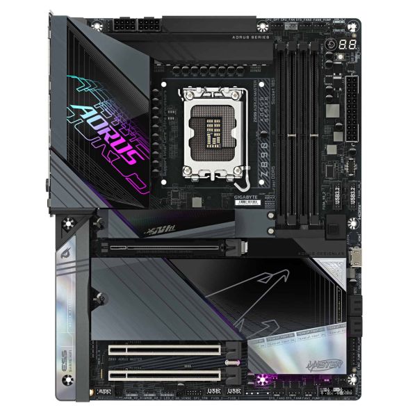 GIGABYTE Z890 AORUS MASTER moederbord Intel Z890 LGA 1851 (Socket V1) ATX (Z890 AORUS MASTER) GIGABYTE Z890 AORUS MASTER moederbord Intel Z890 LGA 1851 (Socket V1) ATX (Z890 AORUS MASTER)
