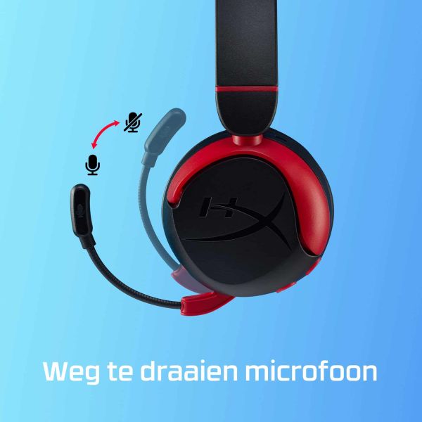 HyperX Cloud Mini - Wireless Gaming Headset (Black) (7G8F1AA)