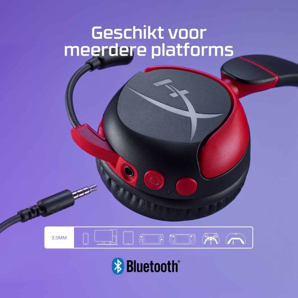 HyperX Cloud Mini - Wireless Gaming Headset (Black) (7G8F1AA)