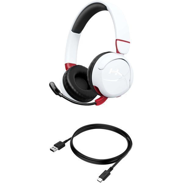 HyperX Cloud Mini - Wireless Gaming Headset (White) (7G8F2AA)