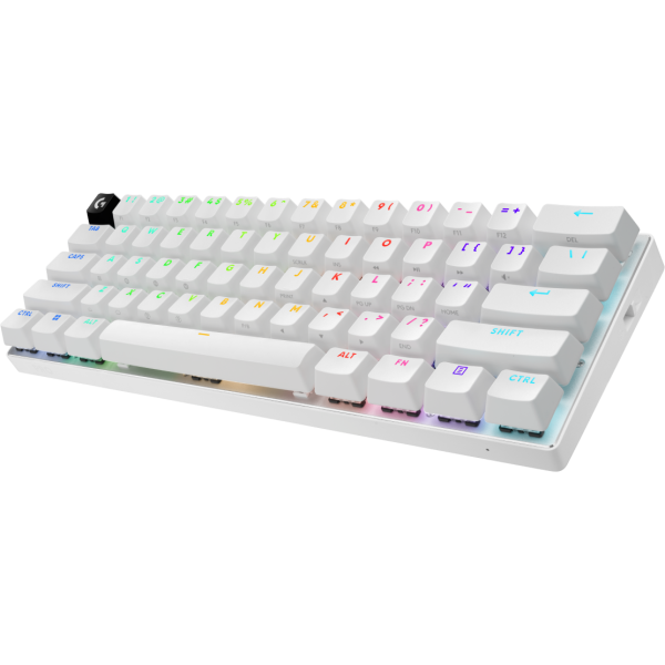 Logitech PRO X 60 LIGHTSPEED Wireless Gaming Keyboard (Tactile) - WHITE - DEU - CENTRAL-419 (920-011924)