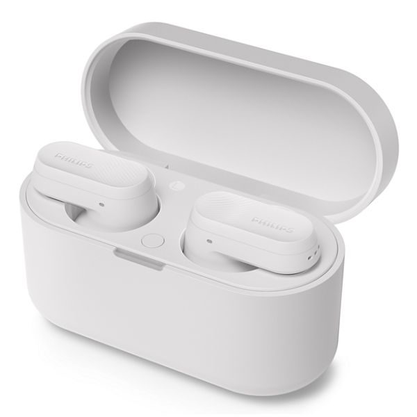 Philips 3000 series TAT3509WT/00 hoofdtelefoon/headset True Wireless Stereo (TWS) In-ear Oproepen/muziek Bluetooth Wit (TAT3509WT/00)