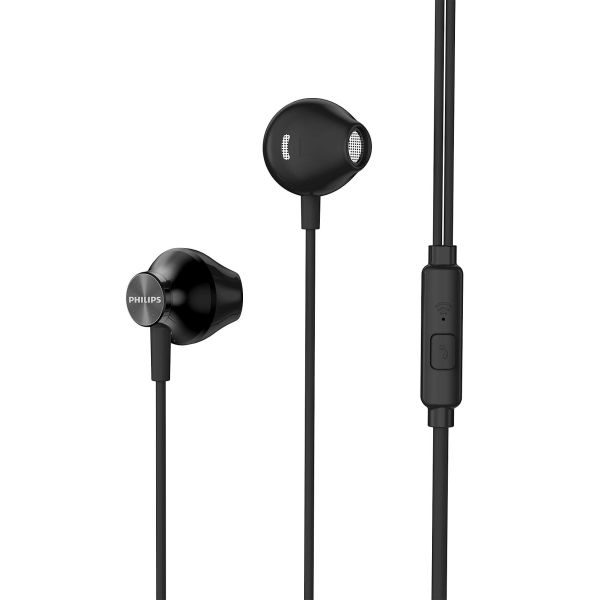Philips TAUE101BK/00 hoofdtelefoon/headset Hoofdtelefoons Bedraad In-ear Oproepen/muziek Zwart (TAUE101BK/00)