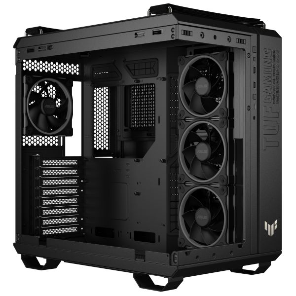 ASUS TUF GAMING GT502 Horizon TG ARGB Black Midi Tower Zwart (90DC0090-B19020) ASUS TUF GAMING GT502 Horizon TG ARGB Black Midi Tower Zwart (90DC0090-B19020)