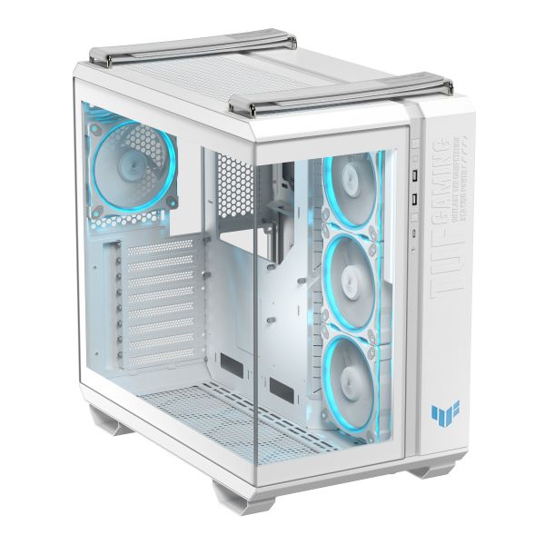 ASUS TUF GAMING GT502 Horizon TG ARGB White Midi Tower Wit (90DC0093-B19010) ASUS TUF GAMING GT502 Horizon TG ARGB White Midi Tower Wit (90DC0093-B19010)