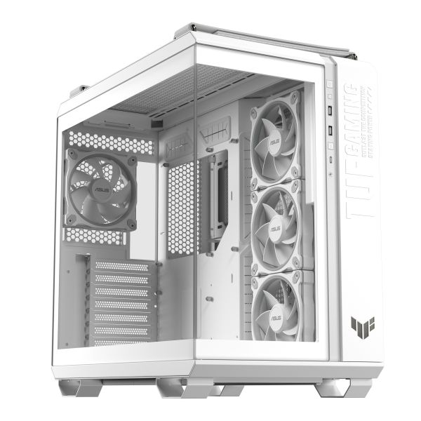 ASUS TUF GAMING GT502 Horizon TG ARGB White Midi Tower Wit (90DC0093-B19010) ASUS TUF GAMING GT502 Horizon TG ARGB White Midi Tower Wit (90DC0093-B19010)