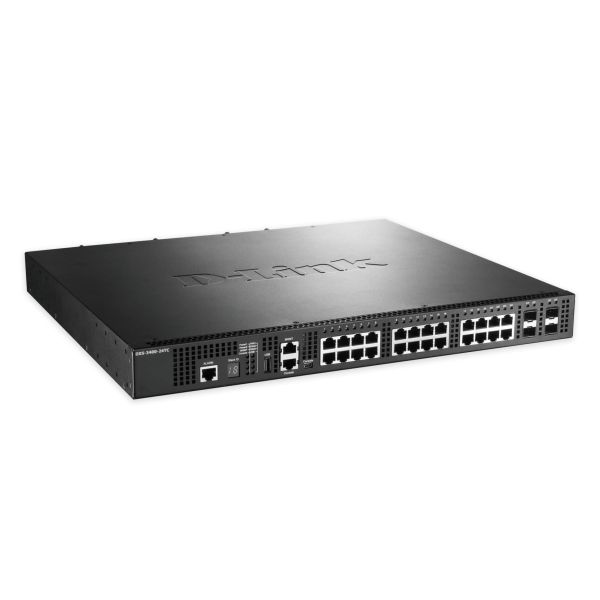 D-Link DXS-3400-24SC netwerk-switch Managed L3 Zwart (DXS-3400-24SC) D-Link DXS-3400-24SC netwerk-switch Managed L3 Zwart (DXS-3400-24SC)
