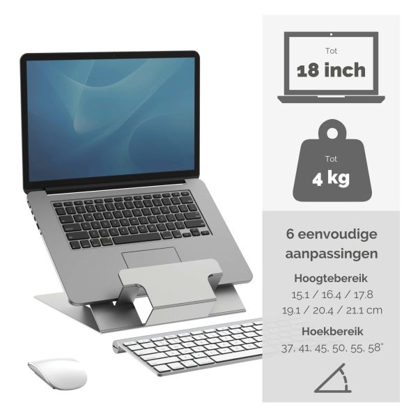 Fellowes Hylyft Laptopstandaard - lichtgewicht (FELFERGSTANDNTBHY)