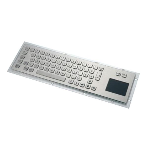 Getac KB001T ? Prùmyslová nerezová klávesnice s touchpadem do zástavby, CZ, USB, IP65 (KB001T)