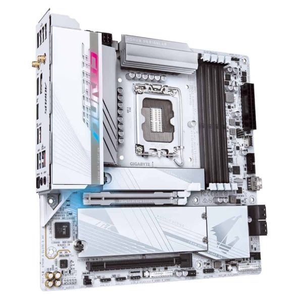GIGABYTE B760M AORUS ELITE X AX moederbord Intel B760 Express LGA 1700 micro ATX (B760M AORUS ELITE X AX)