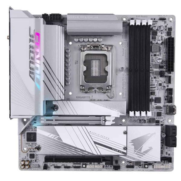 GIGABYTE B760M AORUS ELITE X AX moederbord Intel B760 Express LGA 1700 micro ATX (B760M AORUS ELITE X AX)
