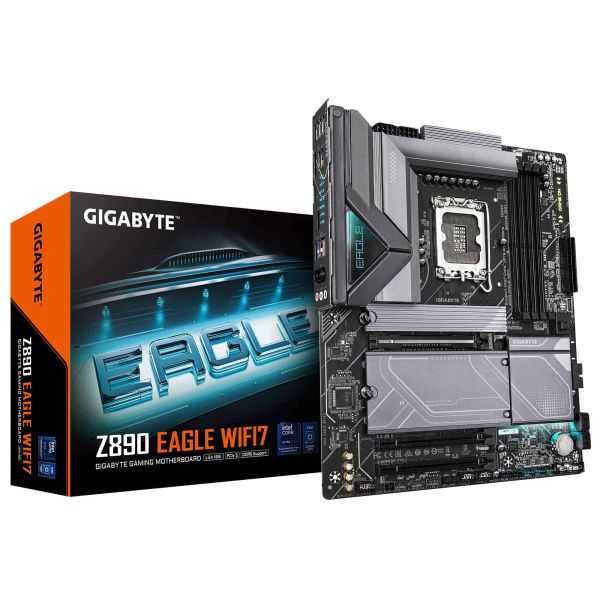 GIGABYTE Z890 EAGLE WIFI7 moederbord Intel Z890 LGA 1851 (Socket V1) ATX (Z890 EAGLE WIFI7)