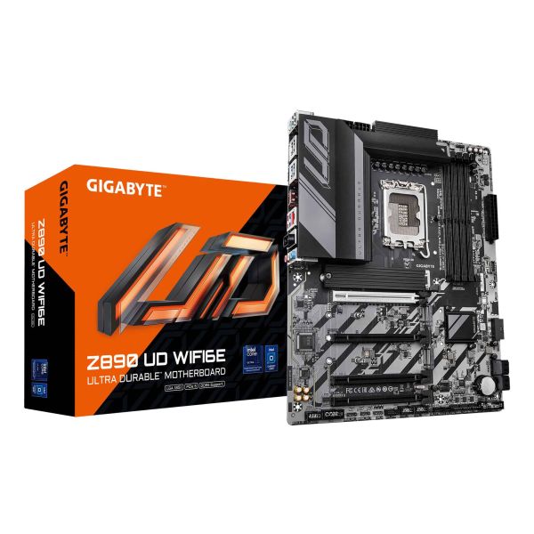 GIGABYTE Z890 UD WIFI6E moederbord Intel Z890 LGA 1851 (Socket V1) ATX (Z890 UD WIFI6E)