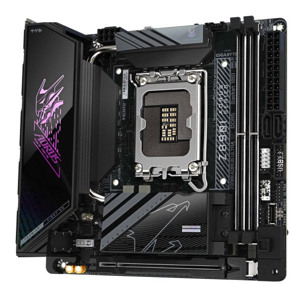 GIGABYTE Z890I AORUS ULTRA moederbord Intel Z890 LGA 1851 (Socket V1) mini ITX (Z890I AORUS ULTRA)