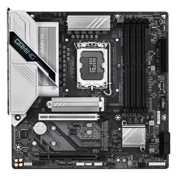 GIGABYTE Z890M GAMING X moederbord Intel Z890 LGA 1851 (Socket V1) micro ATX (Z890M GAMING X)