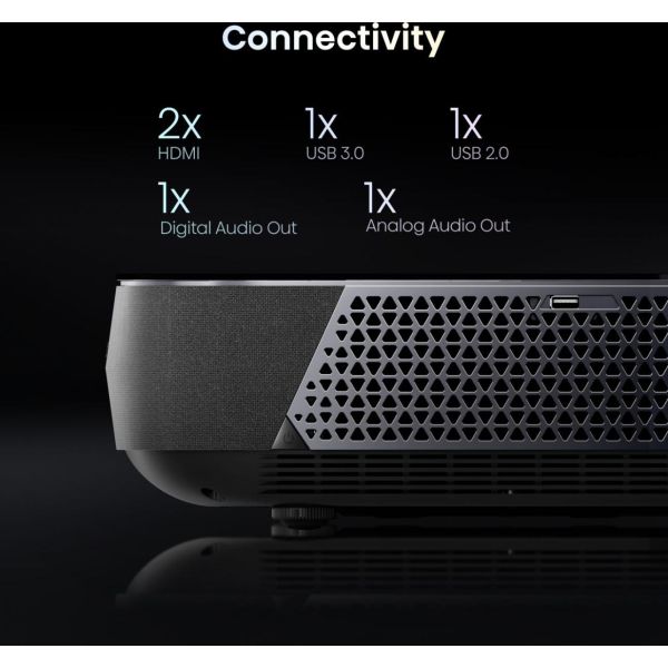 Hisense PL1SE projection TV Projector met ultrakorte projectieafstand 2100 ANSI lumens UHD 4K (3840x2160) Zwart, Donkergrijs (PL1SE) 2/2 Hisense PL1SE projection TV Projector met ultrakorte projectieafstand 2100 ANSI lumens UHD 4K (3840x2160) Zwart, Donkergrijs (PL1SE)